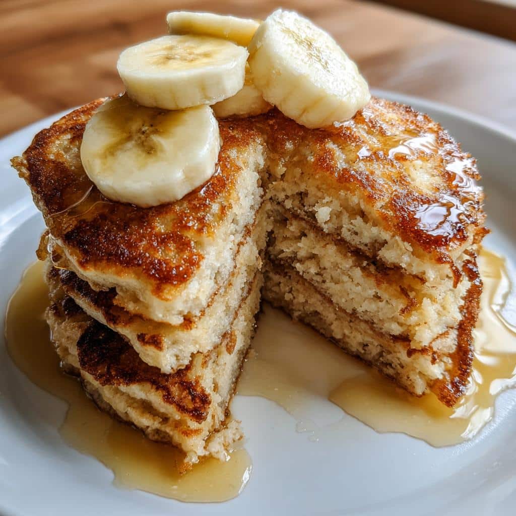 3-ingredient banana pancakes - detail 1