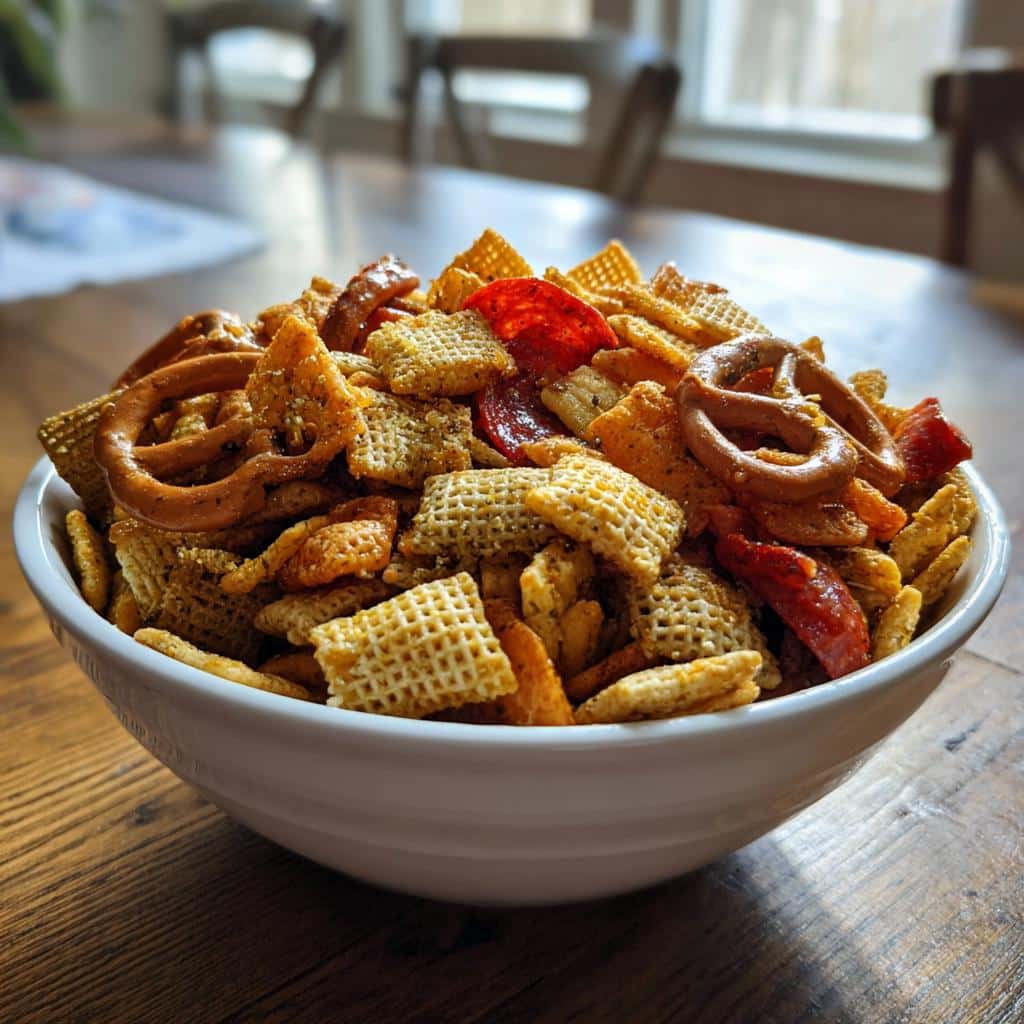 Dill Pickle Chex Mix: A Tangy Snack Sensation - detail 1