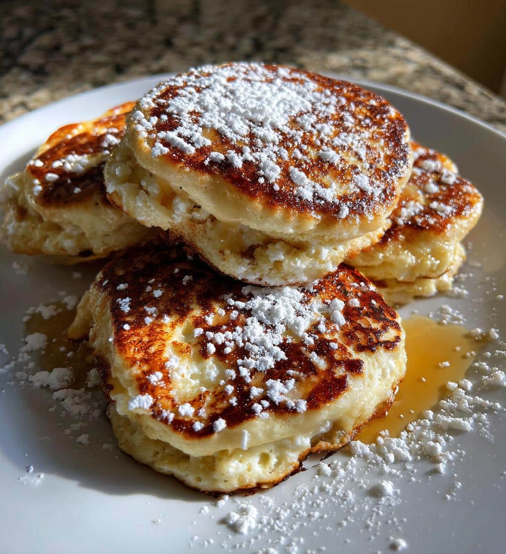 Cottage cheese pancakes