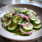 Cucumber salad (“whole cucumber”)