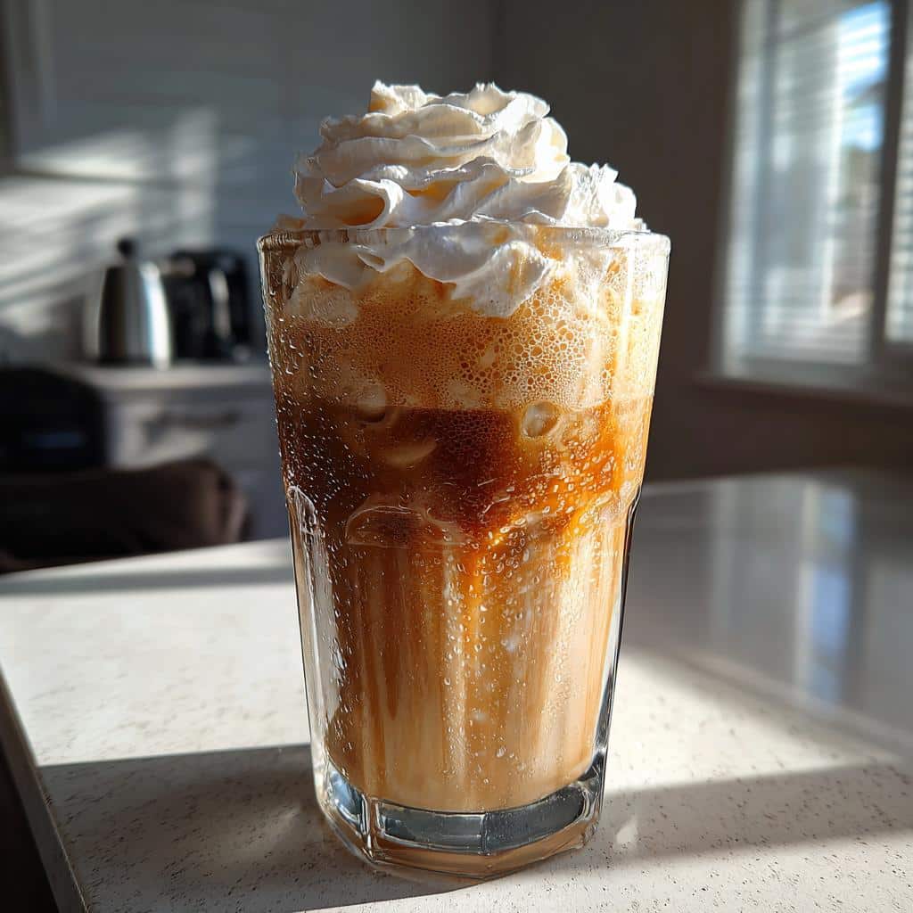Iced Cracking Latte Copycat Recipe