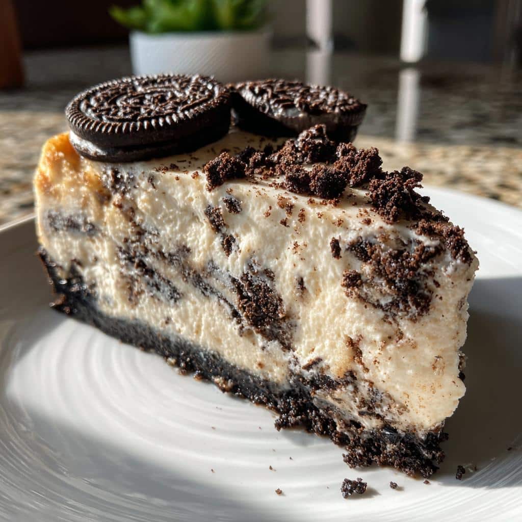 No-Bake Oreo Cheesecake - detail 1