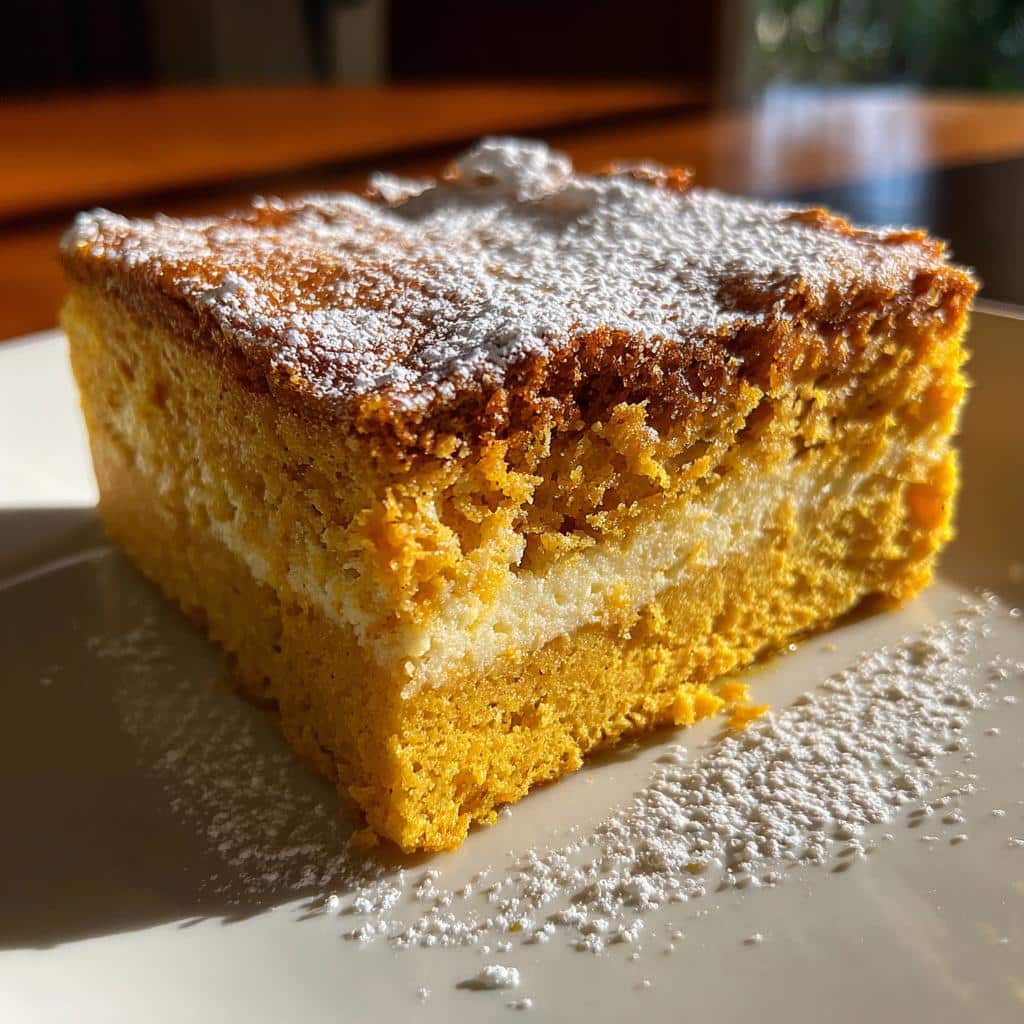 pumpkin magic cake