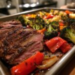 10-Min Sheet Pan Steak Dinner