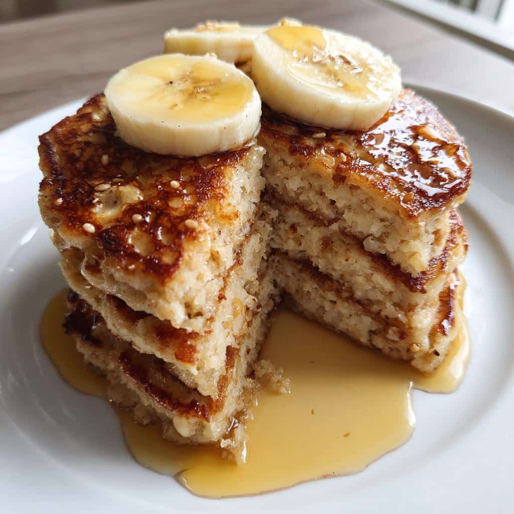 3-ingredient banana pancakes