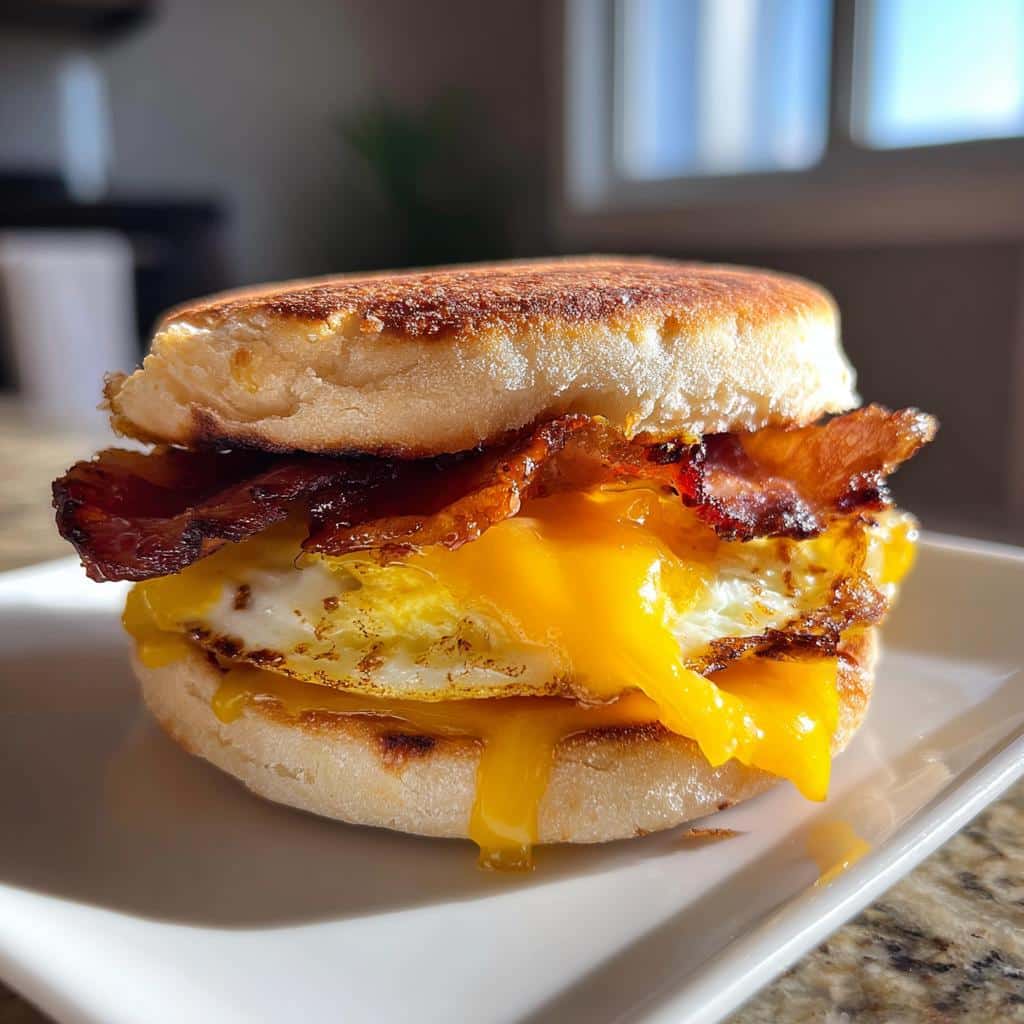 Air Fryer Breakfast Sandwiches - detail 1