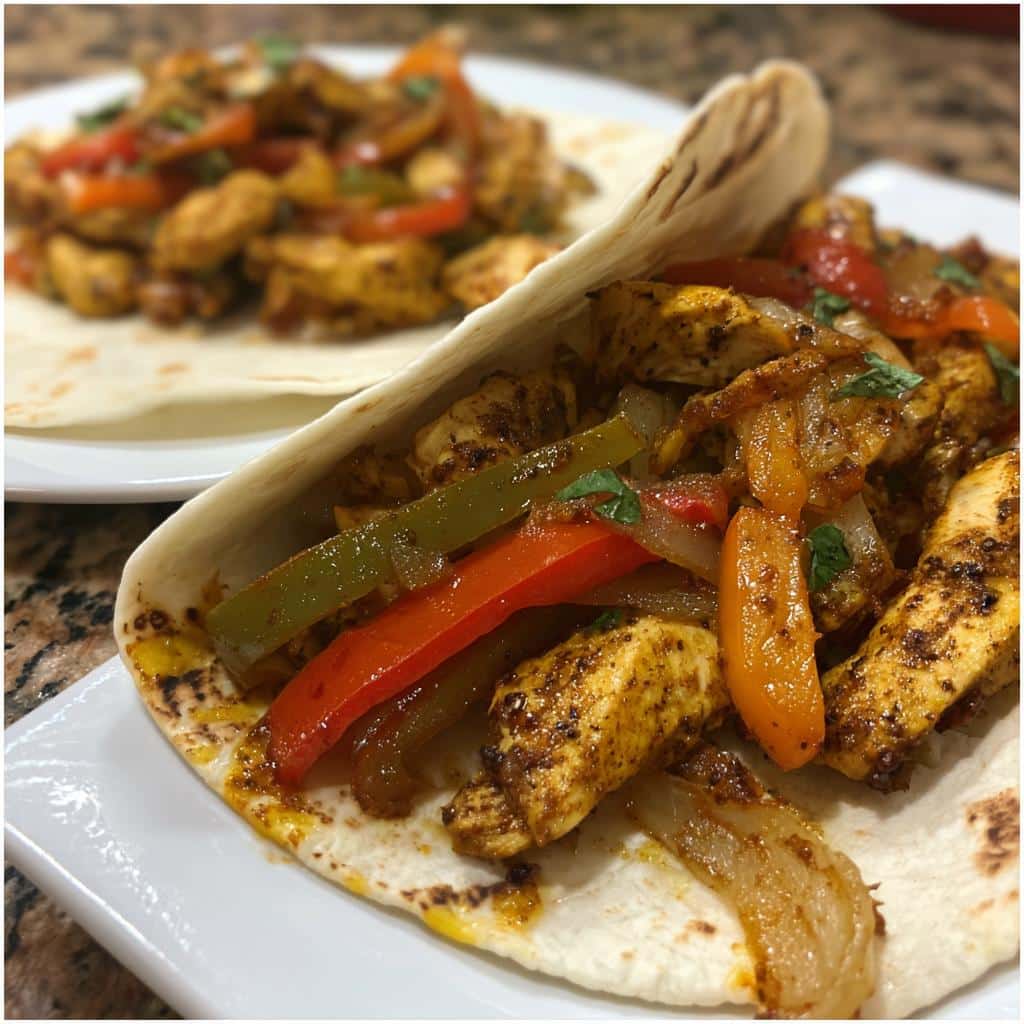 Air Fryer Chicken Fajitas - detail 1