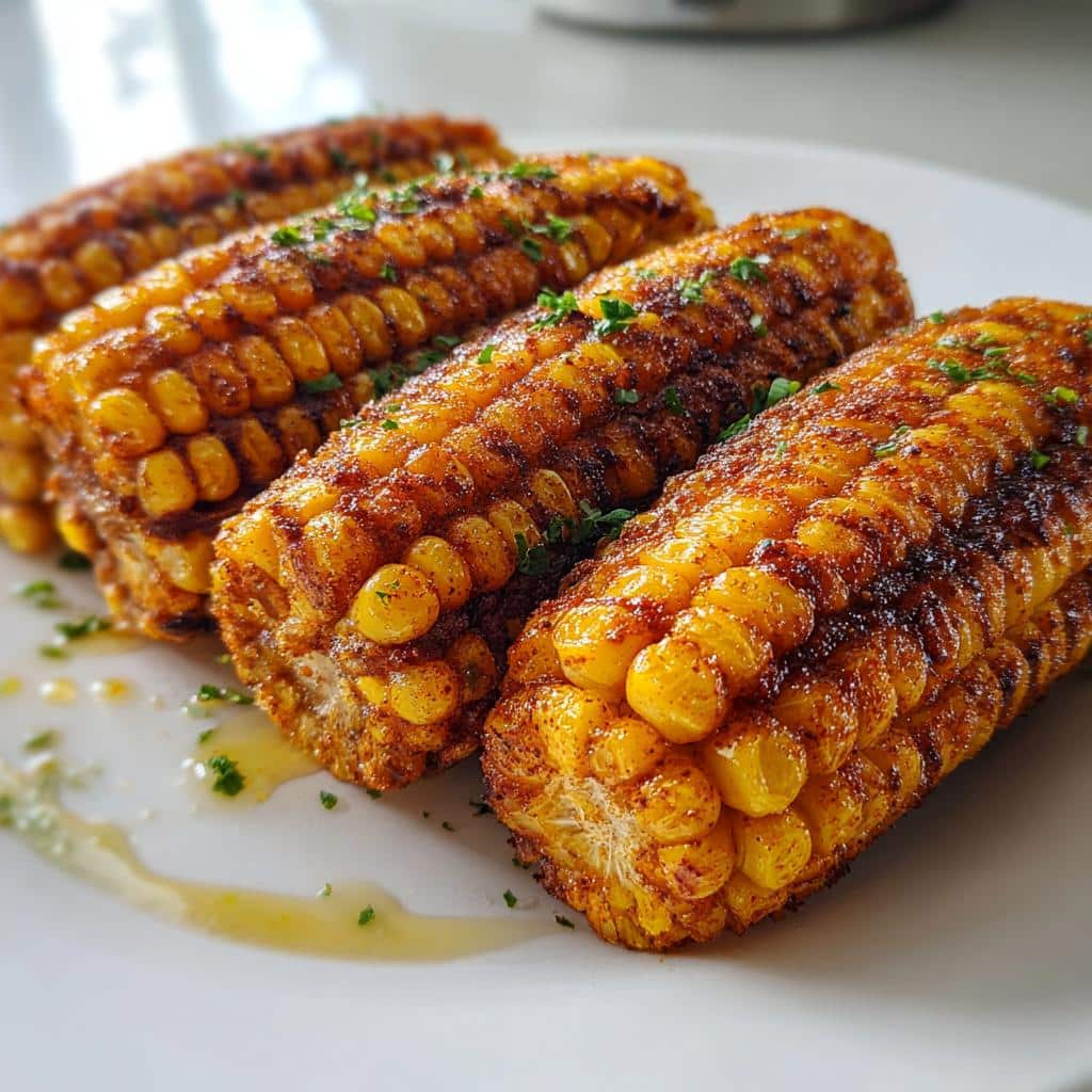 Air Fryer Corn Ribs