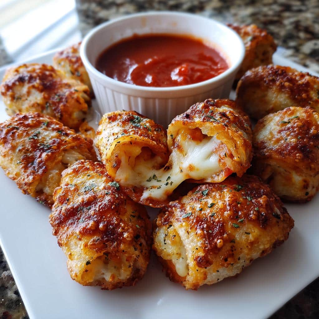 Air Fryer Pizza Rolls