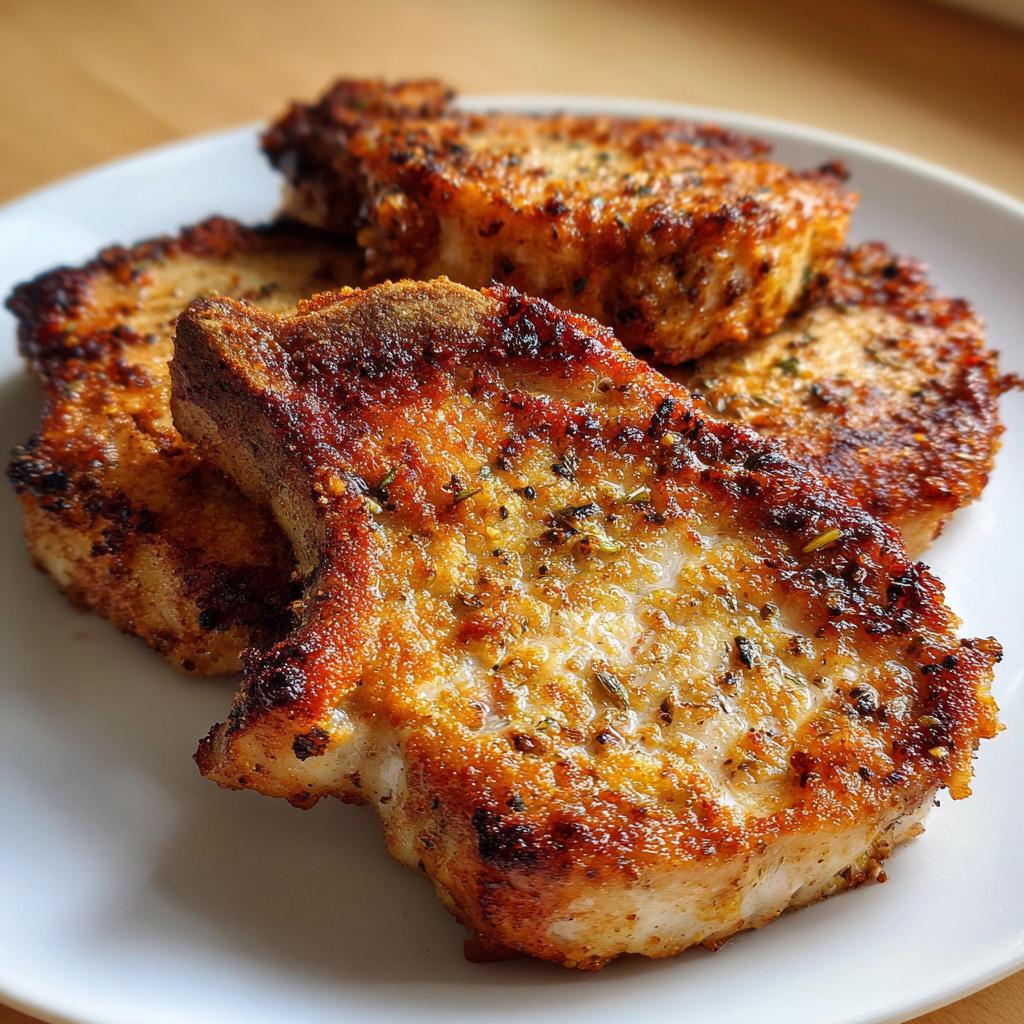 Air Fryer Pork Chops - detail 1