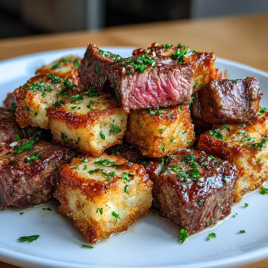 Air Fryer Steak Bites - detail 1
