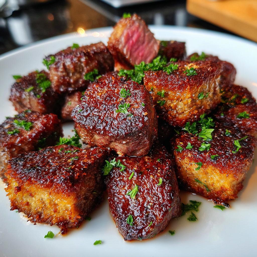 Air Fryer Steak Bites