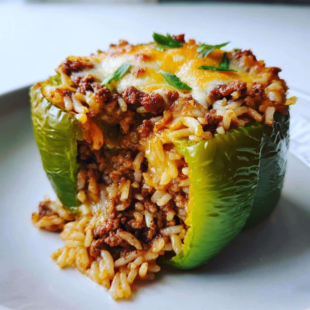 Air Fryer Stuffed Peppers