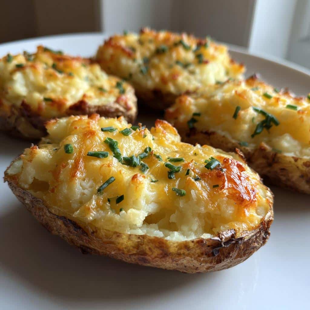 5-Star Air Fryer Twice-Baked Potatoes - Irresistibly Crispy & Creamy! 5 Air Fryer Twice-Baked Potatoes - detail 1