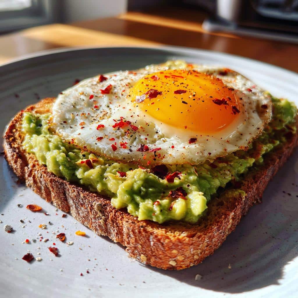 Avocado Egg Toast