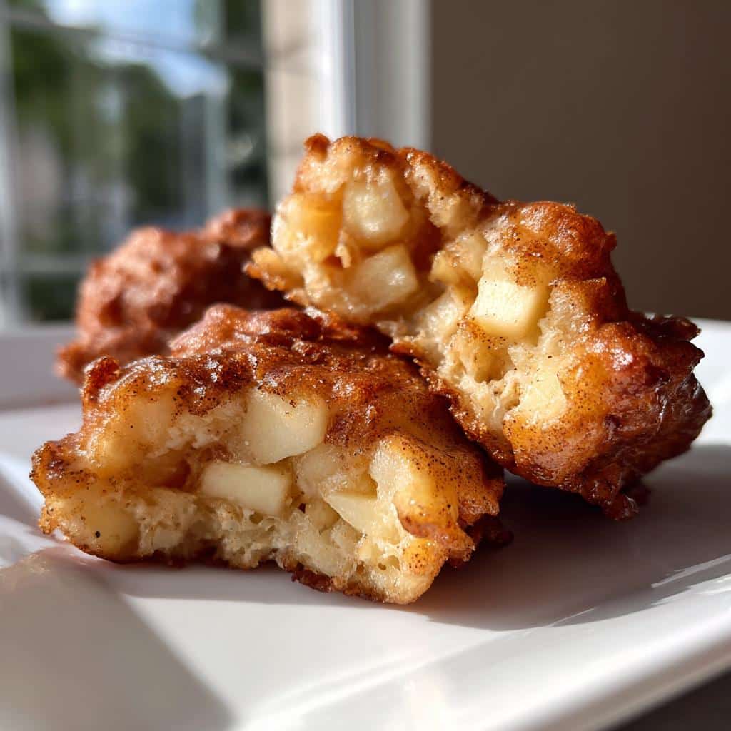 Baked Apple Fritters - detail 1