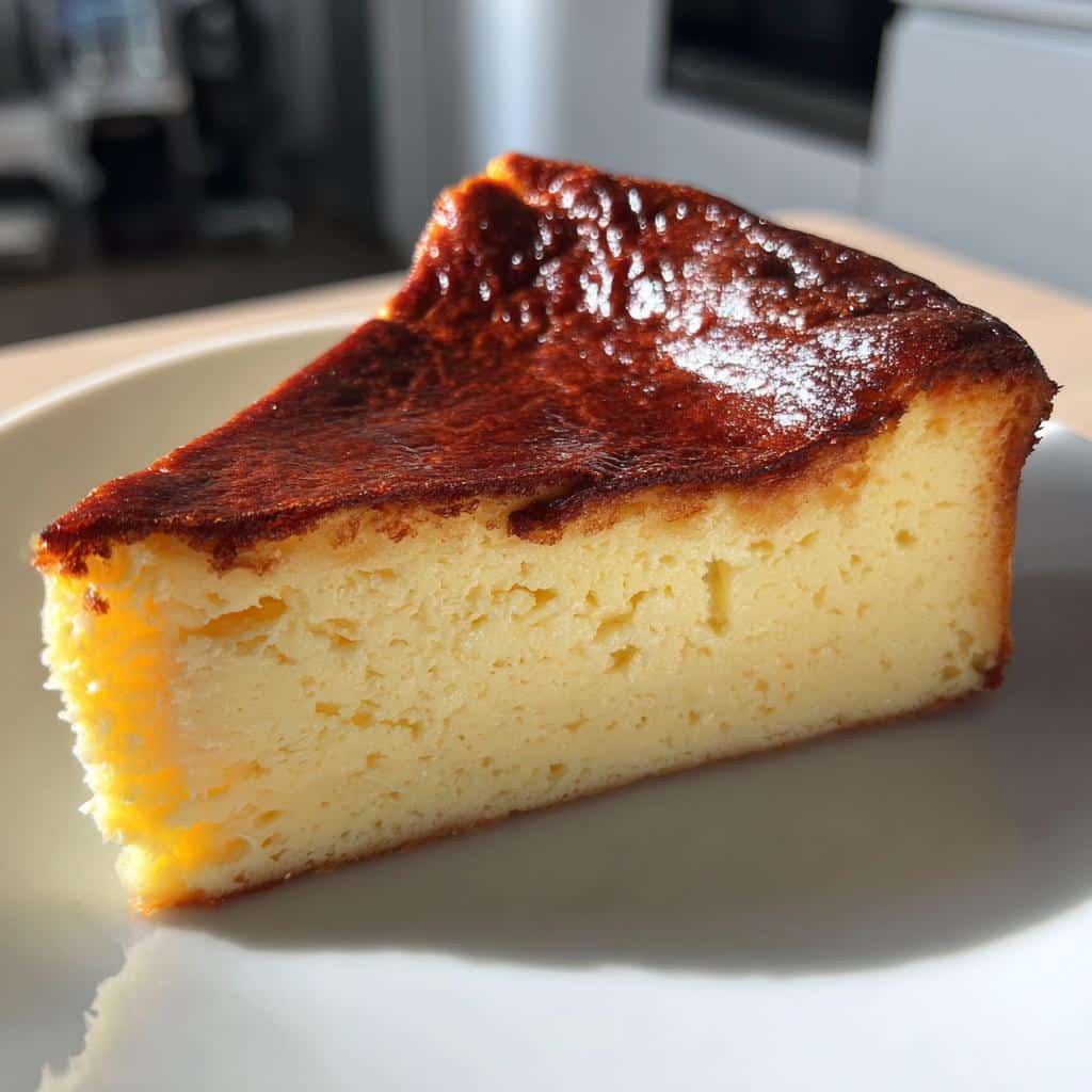 Basque Burnt Cheesecake - detail 1
