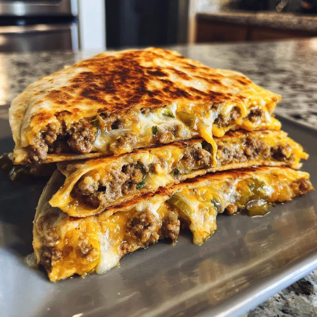 Burger Quesadilla - detail 1