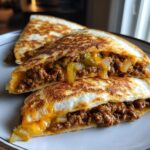 Burger Quesadilla