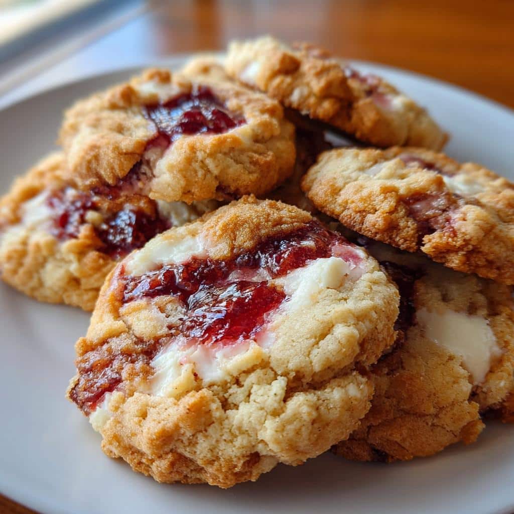 Cherry Cheesecake Swirl Cookies - detail 1