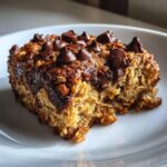 Chocolate Chip Baked Oats