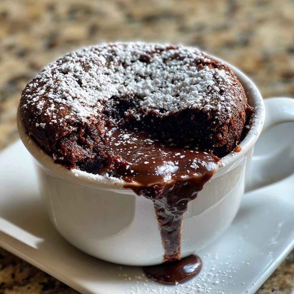 Chocolate Lava Mug Cake