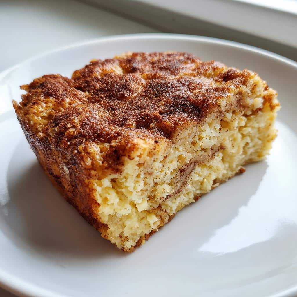 Cinnamon Roll Baked Oatmeal - detail 1