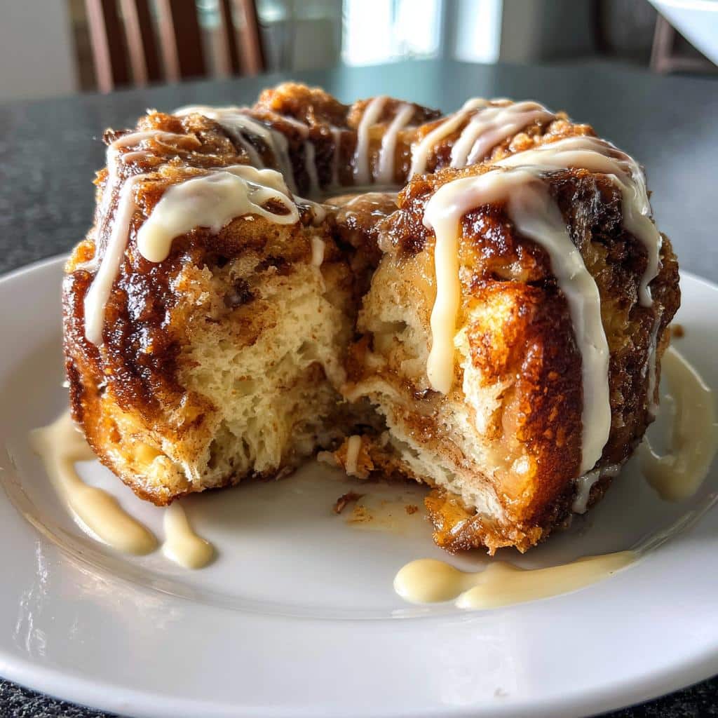 Cinnamon Roll Monkey Bread - detail 1