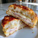 Cloud Bread Breakfast Sandwich