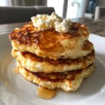 Fluffy Cottage Cheese Pancakes