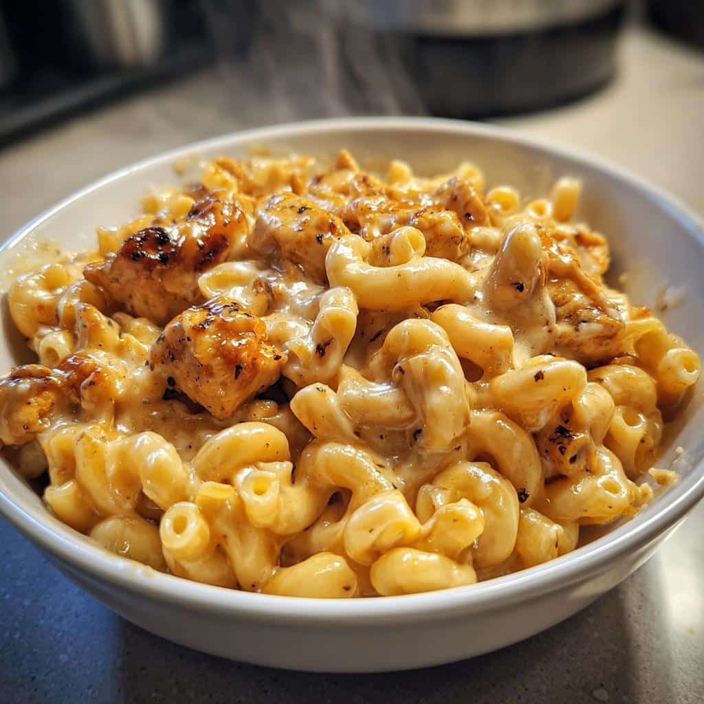 Creamy Honey Pepper Chicken Mac and Cheese Delight - detail 1