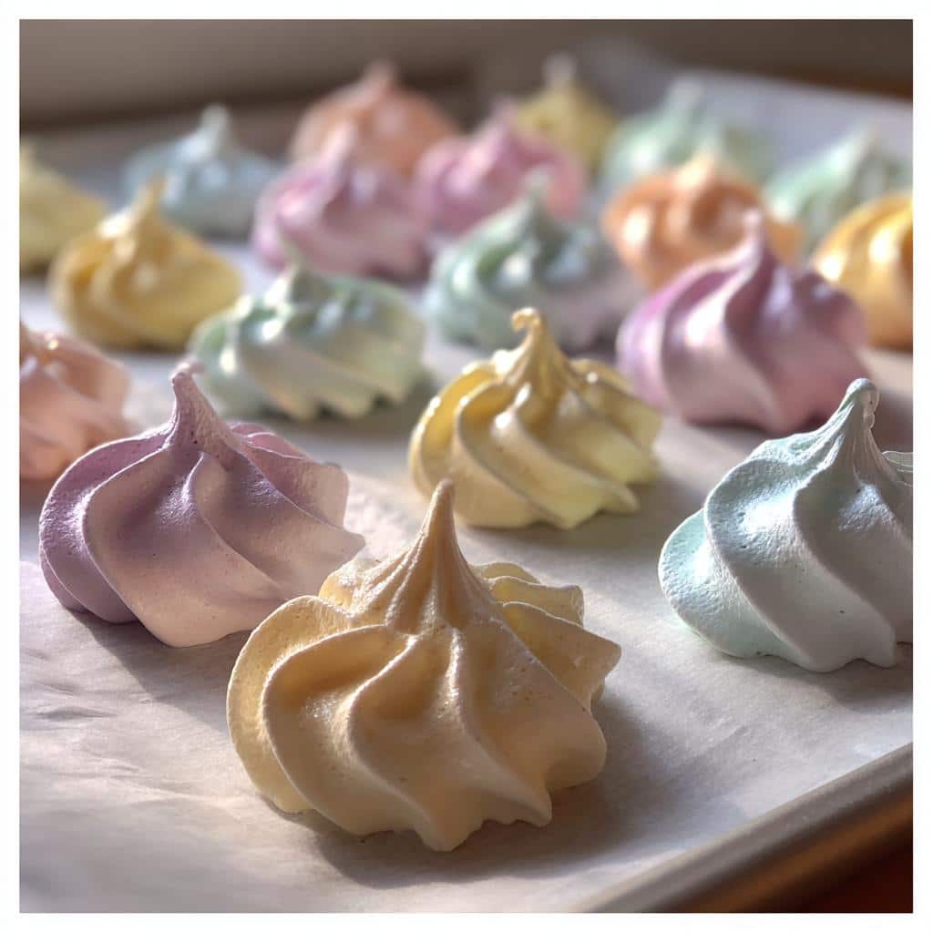 Easy Jello Meringue Cookies - detail 1