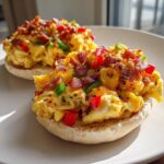 English Muffin Breakfast Pizza