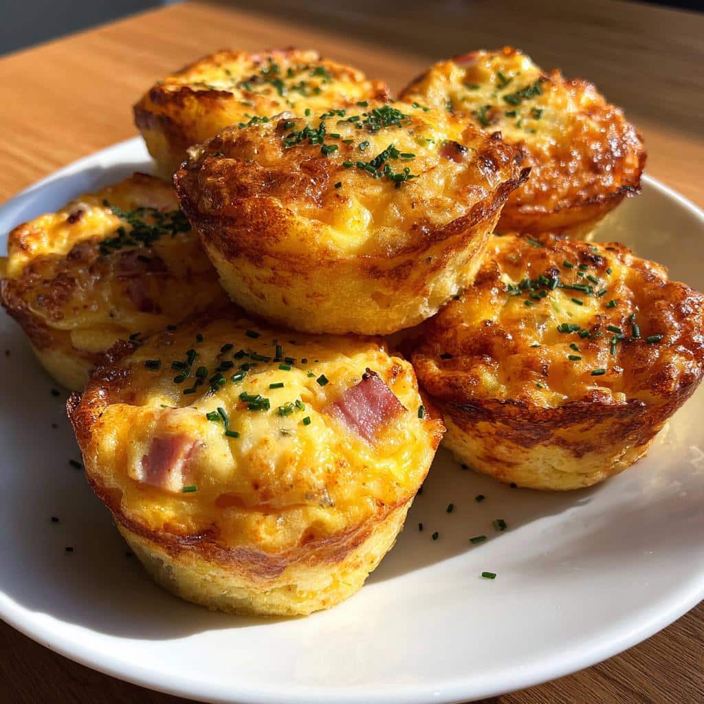 Ham & Cheese Egg Muffins - detail 1
