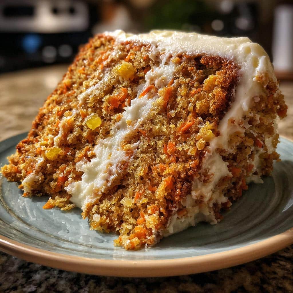 Hawaiian Carrot Pineapple Cake - detail 1