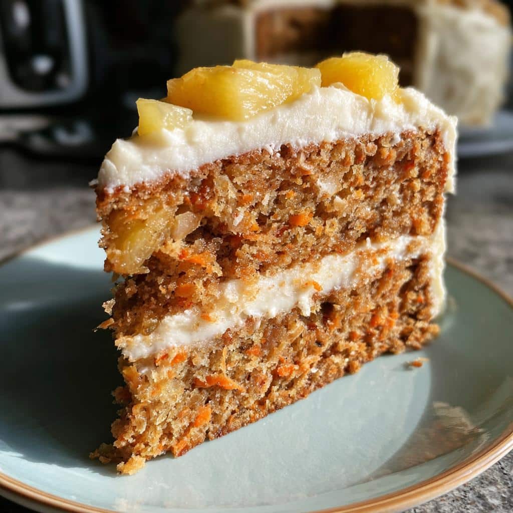 Hawaiian Carrot Pineapple Cake