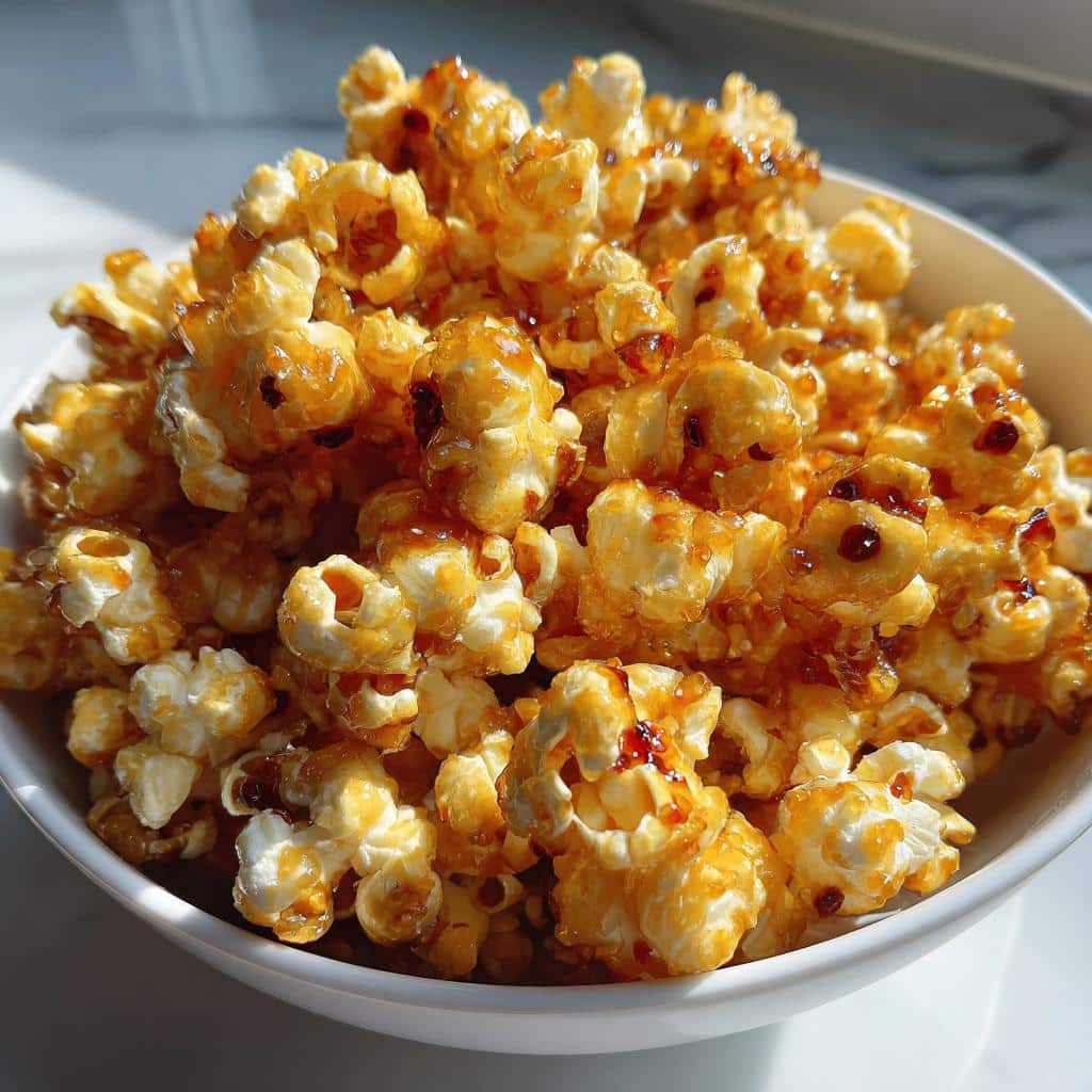 Hot Honey Popcorn