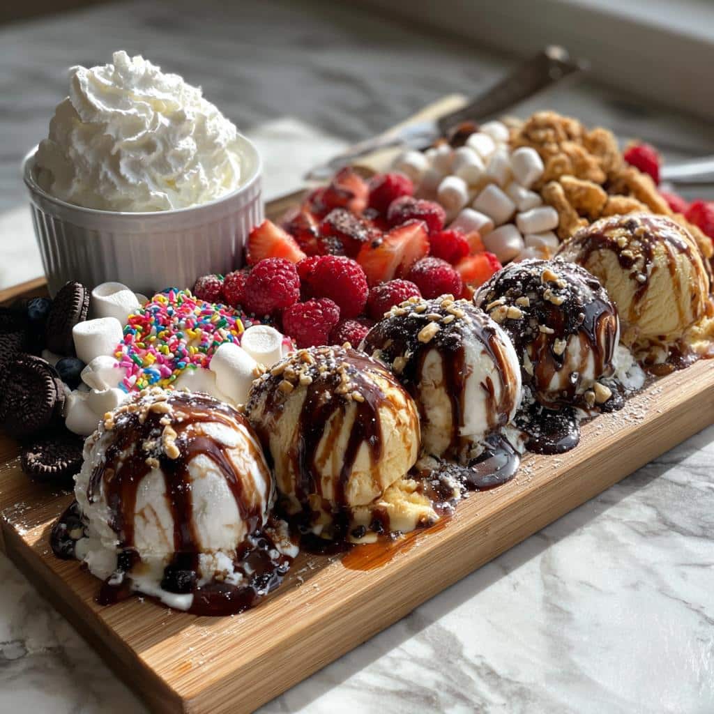 Ice Cream Charcuterie Board - detail 1