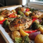 Insanely Good One-Pan Herb Chicken & Roasted Veggie Bake