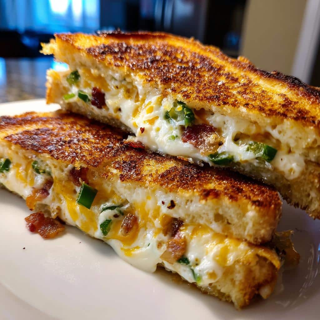 Jalapeno Popper Grilled Cheese - detail 1
