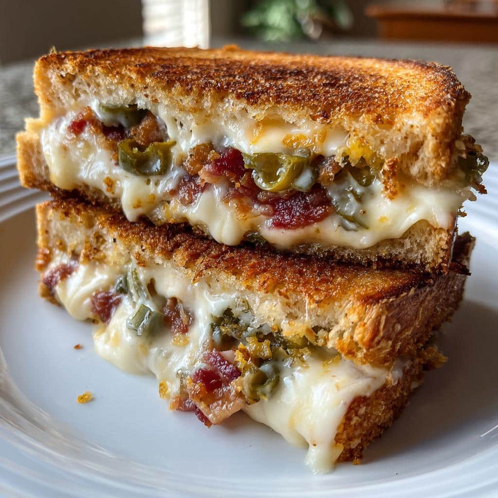 Jalapeno Popper Grilled Cheese