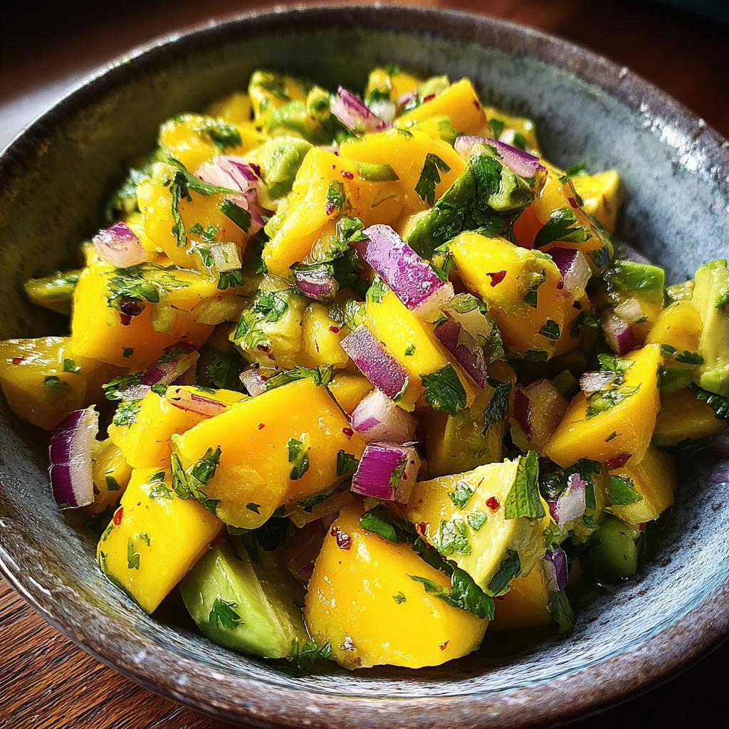 Mango-Avocado Salsa - detail 1