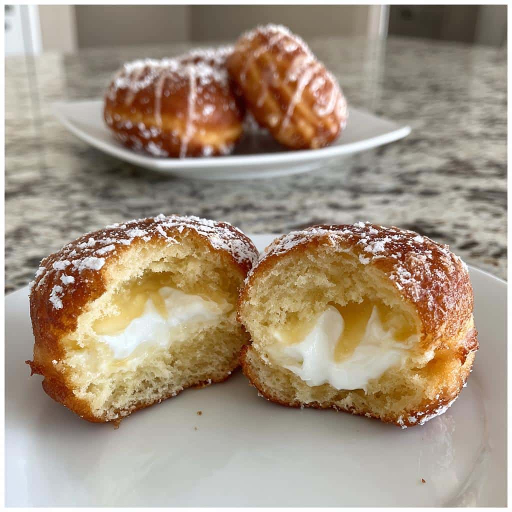 Marshmallow Fluff Donuts - detail 1