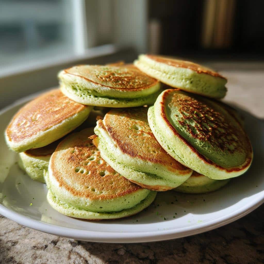 Matcha Pancake Bites - detail 1
