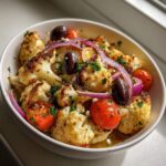 Mediterranean Marinated Cauliflower Salad 4 Mediterranean Marinated Cauliflower Salad