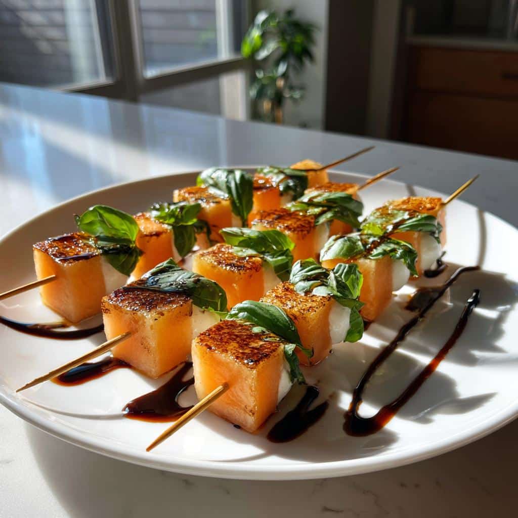 Melon-Bocconcini Skewers - detail 1