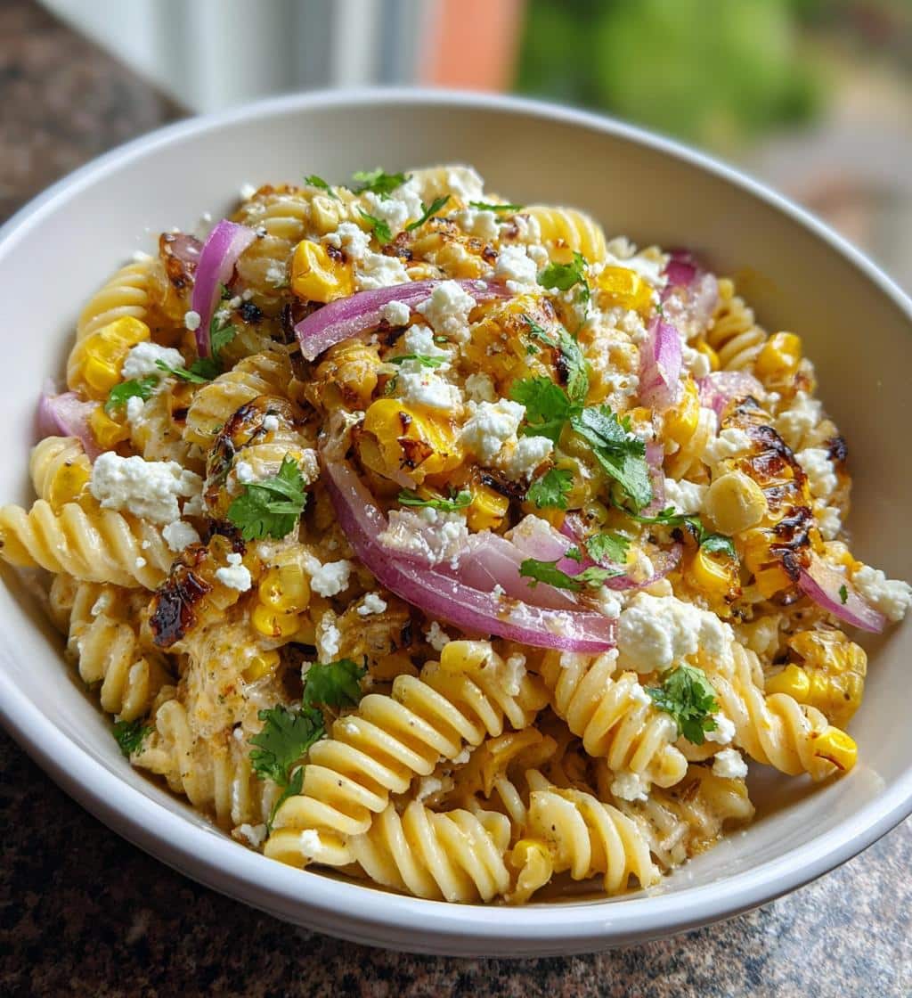 Mexican Street Corn Pasta Salad