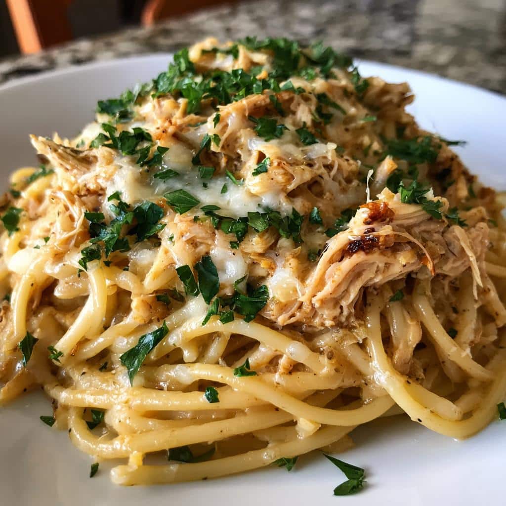 Monterey Chicken Spaghetti