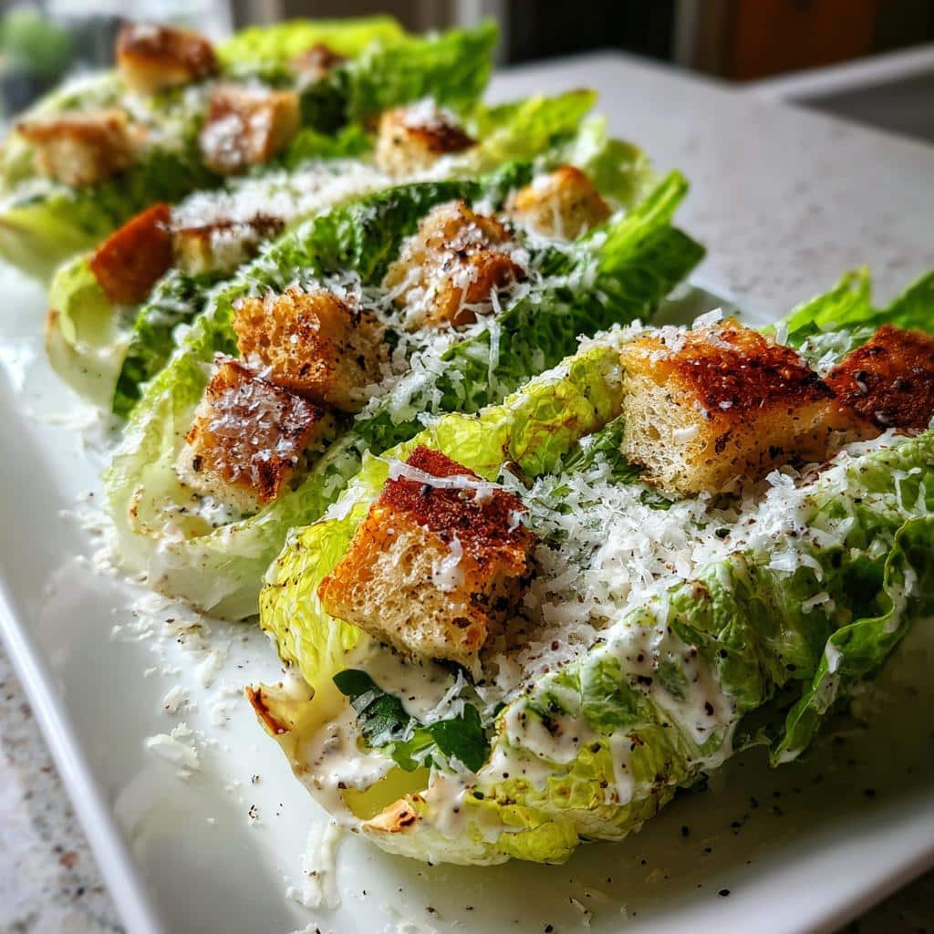 Parmesan Caesar Salad Cups - detail 1