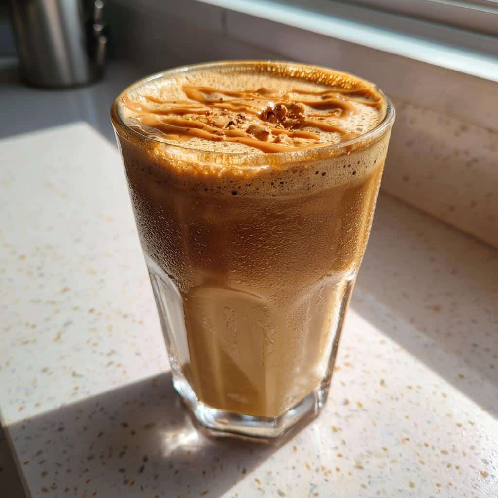 Peanut Butter Coffee Smoothie - detail 1